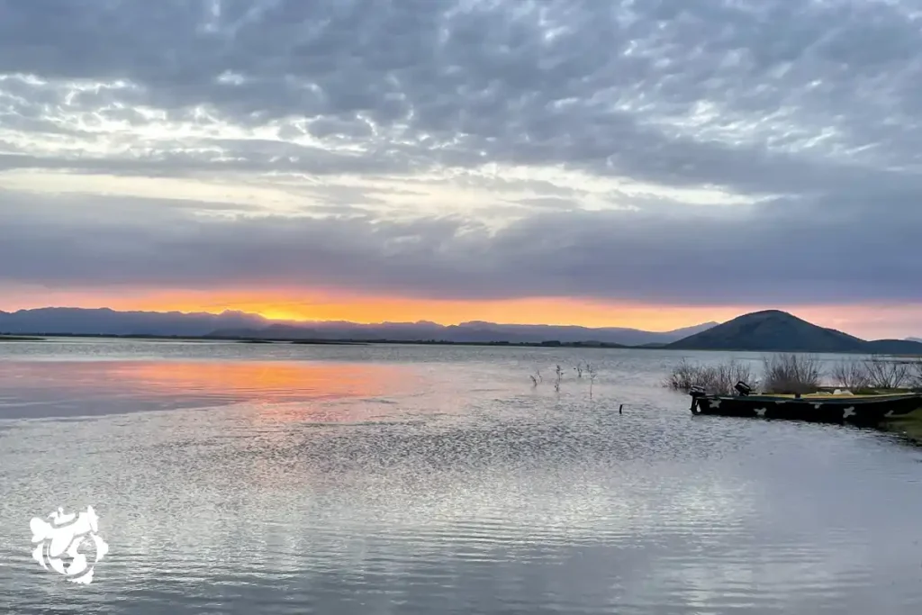 Atardecer en el Lago Skadar 