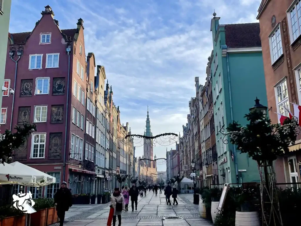 Ciudad Antigua de Gdansk, calle Mariacka