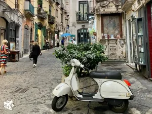 Centro histórico de Salerno Italia