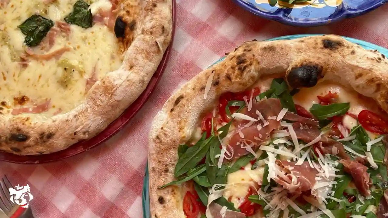 Pizza napoletana en Salerno, Campania