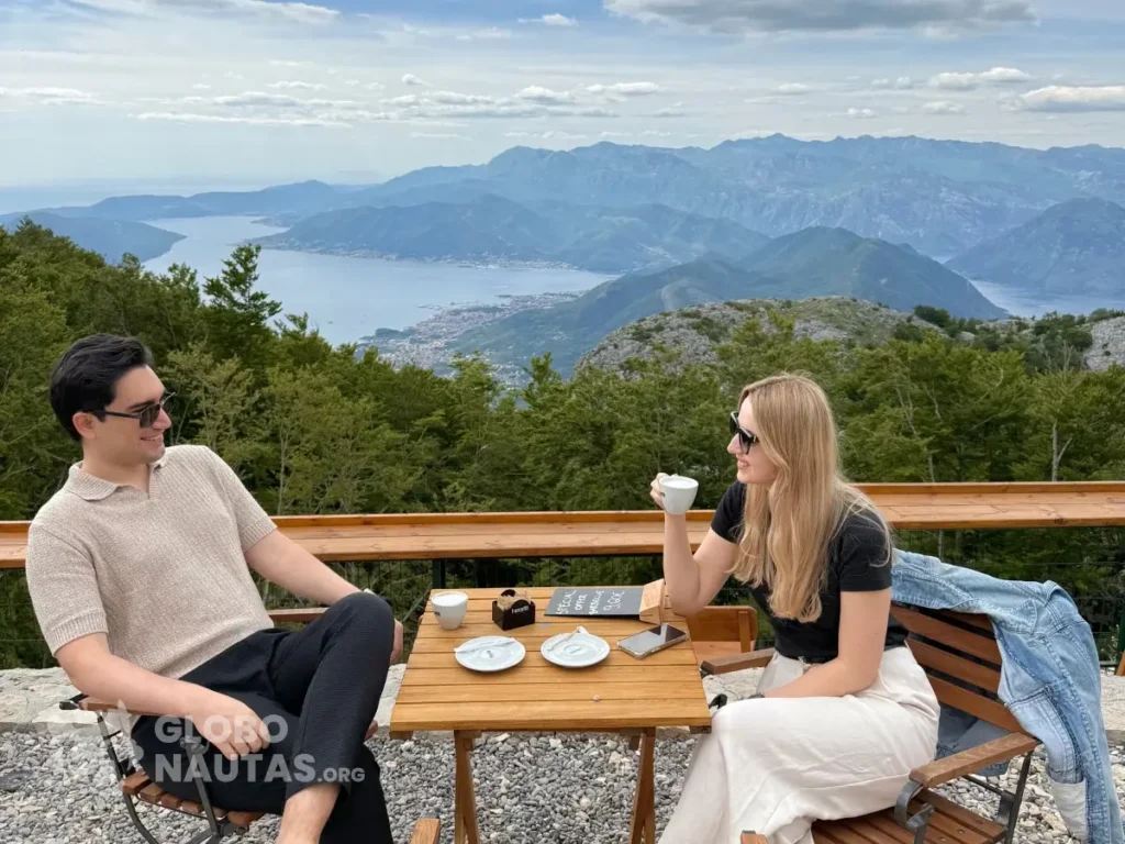 Parque Nacional Lovcen con la vista de la Bahía de Kotor, uno de los mejores lugares que ver en Montenegro