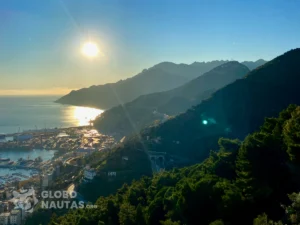 Panoramic View from Arechi Castle