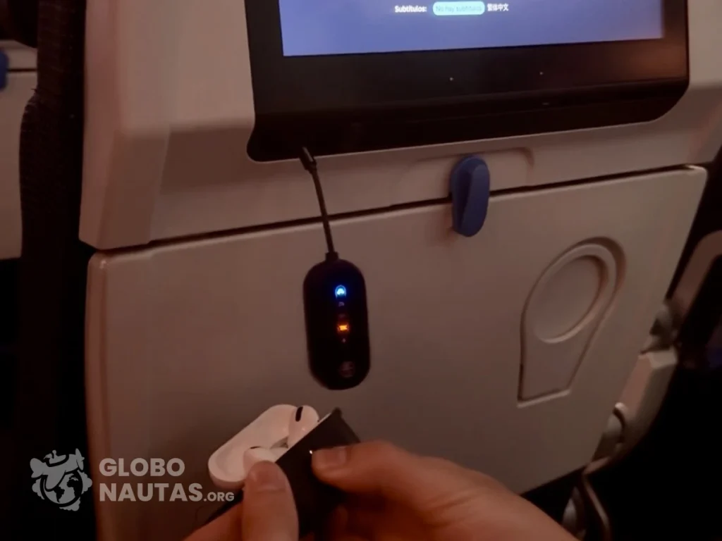 AirPods Adapter, must-have for low haul flights